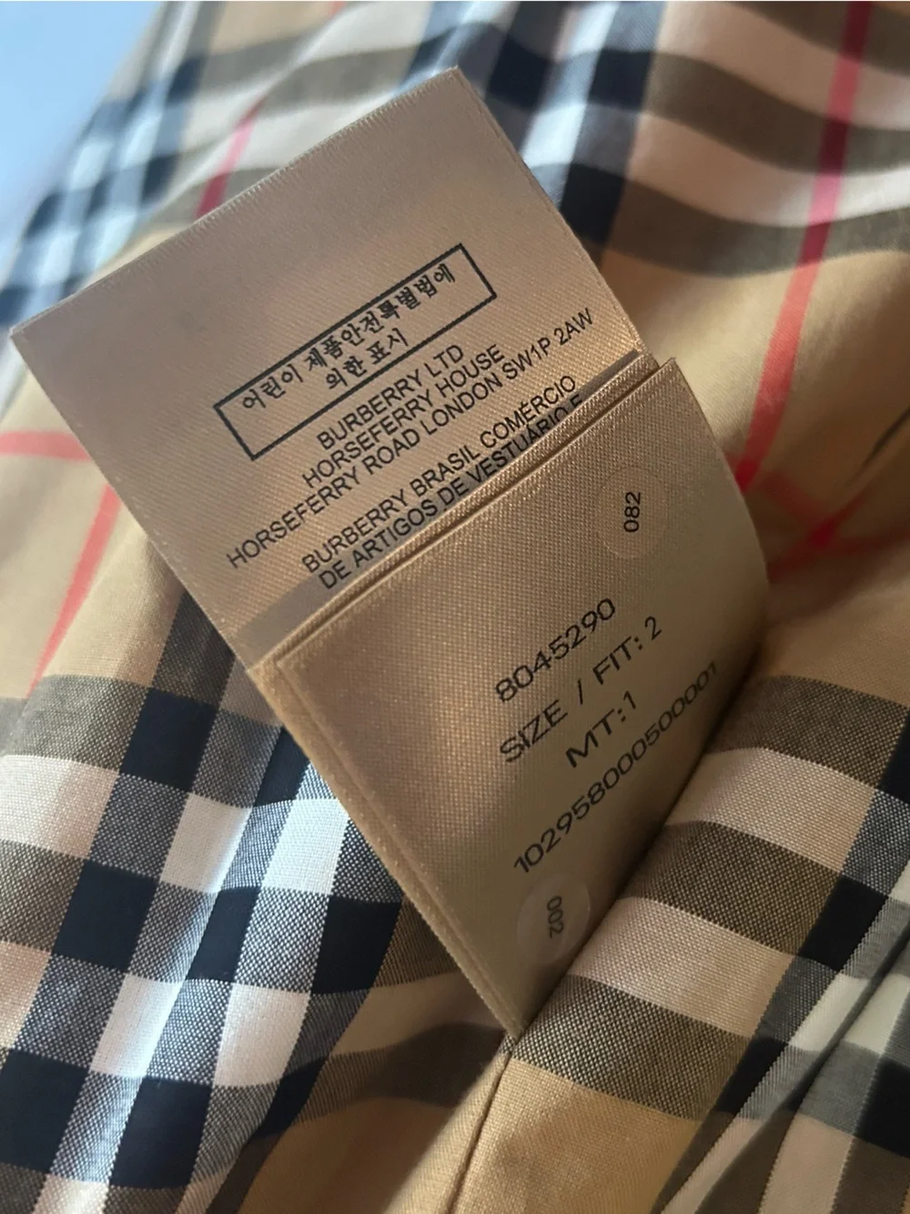 NWT Burberry Navy Kensington Long Trench Coat - Picture 8 of 11